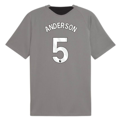 2026-2027 Man City Training Jersey (Cast Iron) (Anderson 5)