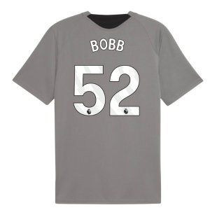 2026-2027 Man City Training Jersey (Cast Iron) (Bobb 52)