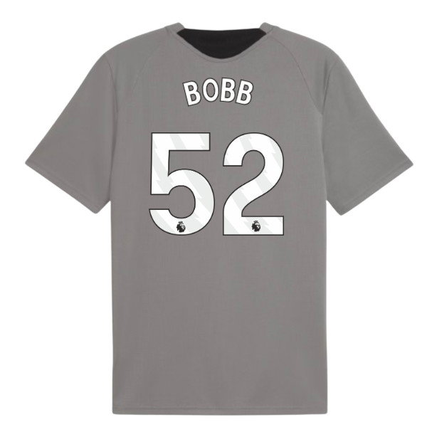 2026-2027 Man City Training Jersey (Cast Iron) (Bobb 52)