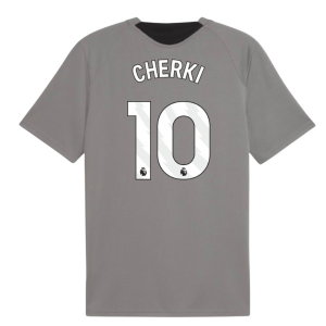 2026-2027 Man City Training Jersey (Cast Iron) (Cherki 10)