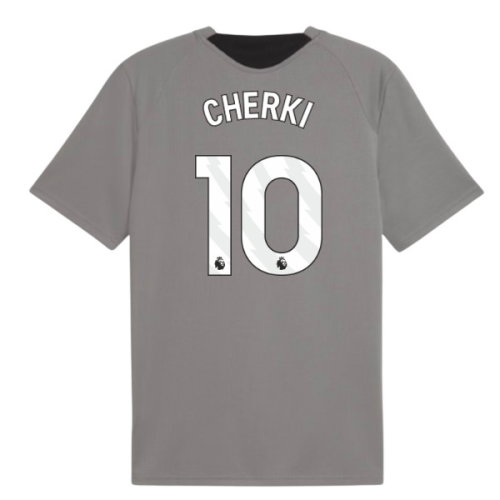 2026-2027 Man City Training Jersey (Cast Iron) (Cherki 10)