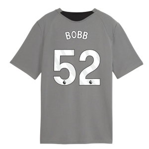 2026-2027 Man City Training Jersey (Cast Iron) - Kids (Bobb 52)