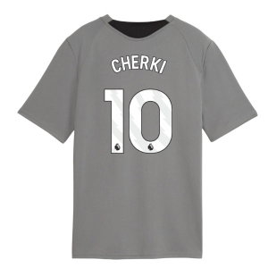 2026-2027 Man City Training Jersey (Cast Iron) - Kids (Cherki 10)