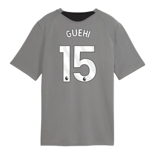 2026-2027 Man City Training Jersey (Cast Iron) - Kids (Guehi 15)