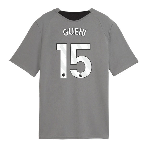 2026-2027 Man City Training Jersey (Cast Iron) - Kids (Guehi 15)