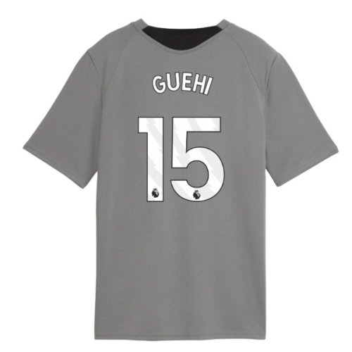 2026-2027 Man City Training Jersey (Cast Iron) - Kids (Guehi 15)
