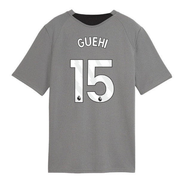 2026-2027 Man City Training Jersey (Cast Iron) - Kids (Guehi 15)