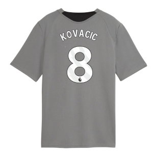 2026-2027 Man City Training Jersey (Cast Iron) - Kids (Kovacic 8)