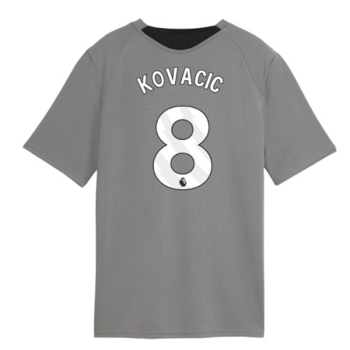 2026-2027 Man City Training Jersey (Cast Iron) - Kids (Kovacic 8)