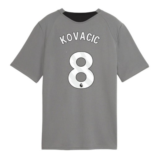 2026-2027 Man City Training Jersey (Cast Iron) - Kids (Kovacic 8)
