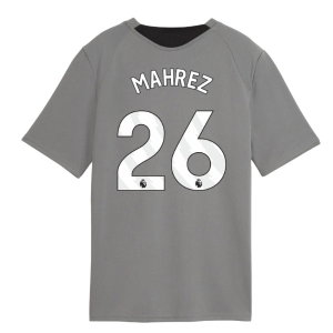 2026-2027 Man City Training Jersey (Cast Iron) - Kids (Mahrez 26)