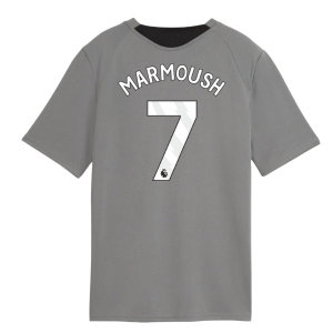 2026-2027 Man City Training Jersey (Cast Iron) - Kids (Marmoush 7)