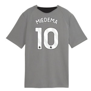 2026-2027 Man City Training Jersey (Cast Iron) - Kids (Miedema 10)