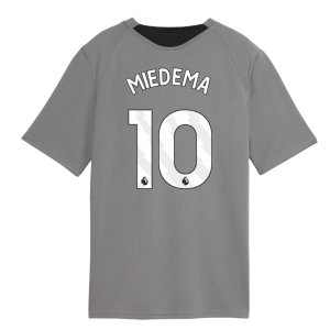 2026-2027 Man City Training Jersey (Cast Iron) - Kids (Miedema 10)