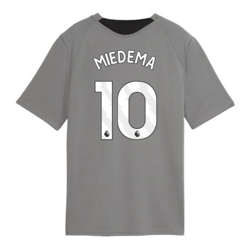 2026-2027 Man City Training Jersey (Cast Iron) - Kids (Miedema 10)
