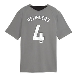 2026-2027 Man City Training Jersey (Cast Iron) - Kids (Reijnders 4)