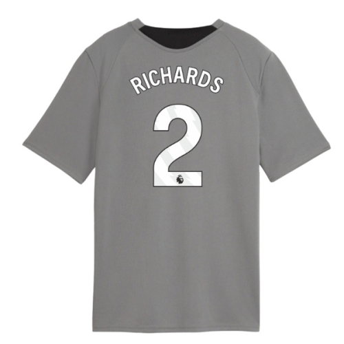 2026-2027 Man City Training Jersey (Cast Iron) - Kids (Richards 2)