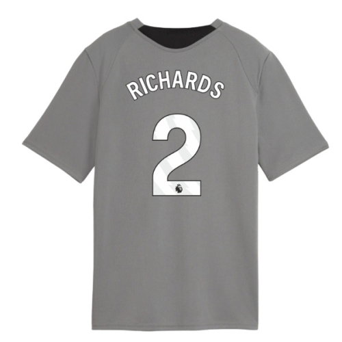 2026-2027 Man City Training Jersey (Cast Iron) - Kids (Richards 2)