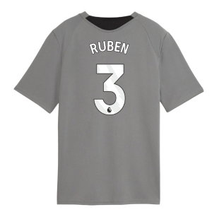 2026-2027 Man City Training Jersey (Cast Iron) - Kids (Ruben 3)