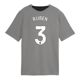 2026-2027 Man City Training Jersey (Cast Iron) - Kids (Ruben 3)