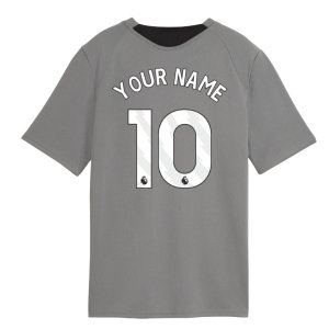 2026-2027 Man City Training Jersey (Cast Iron) - Kids (Your Name)
