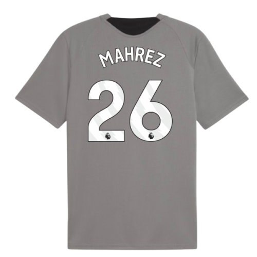 2026-2027 Man City Training Jersey (Cast Iron) (Mahrez 26)