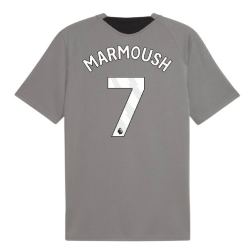2026-2027 Man City Training Jersey (Cast Iron) (Marmoush 7)