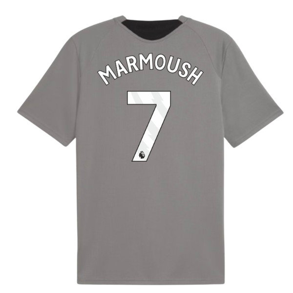 2026-2027 Man City Training Jersey (Cast Iron) (Marmoush 7)