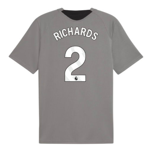 2026-2027 Man City Training Jersey (Cast Iron) (Richards 2)