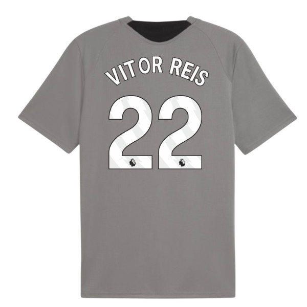 2026-2027 Man City Training Jersey (Cast Iron) (Vitor Reis 22)