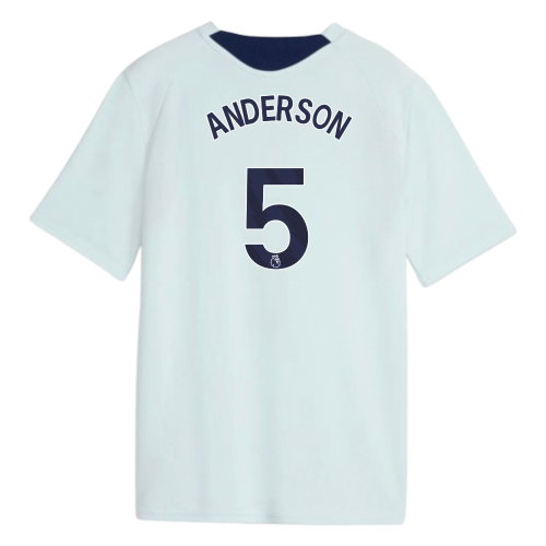 2026-2027 Man City Training Jersey (Dewdrop) - Kids (Anderson 5)