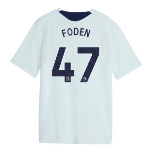 2026-2027 Man City Training Jersey (Dewdrop) - Kids (Foden 47)