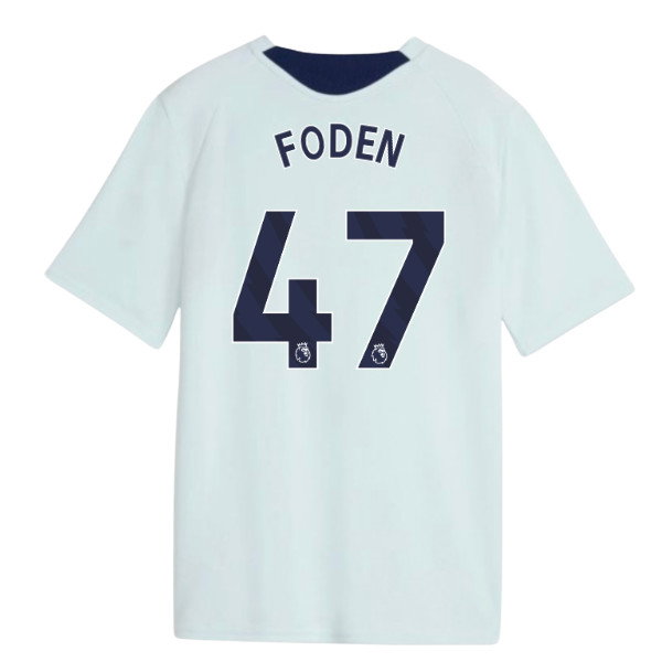 2026-2027 Man City Training Jersey (Dewdrop) - Kids (Foden 47)