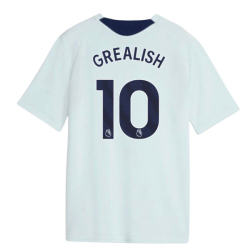 2026-2027 Man City Training Jersey (Dewdrop) - Kids (Grealish 10)