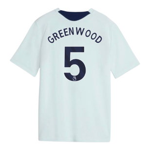 2026-2027 Man City Training Jersey (Dewdrop) - Kids (Greenwood 5)