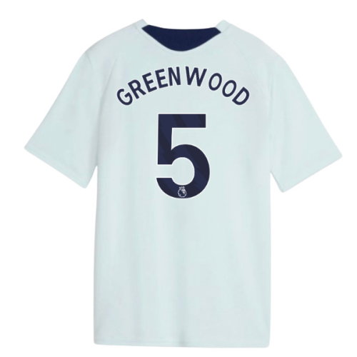 2026-2027 Man City Training Jersey (Dewdrop) - Kids (Greenwood 5)