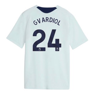 2026-2027 Man City Training Jersey (Dewdrop) - Kids (Gvardiol 24)