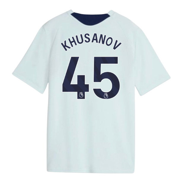 2026-2027 Man City Training Jersey (Dewdrop) - Kids (Khusanov 45)