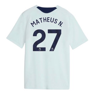 2026-2027 Man City Training Jersey (Dewdrop) - Kids (Matheus N. 27)