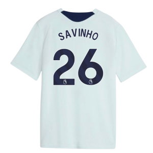 2026-2027 Man City Training Jersey (Dewdrop) - Kids (Savinho 26)