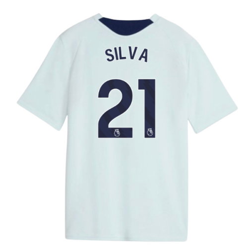 2026-2027 Man City Training Jersey (Dewdrop) - Kids (Silva 21)
