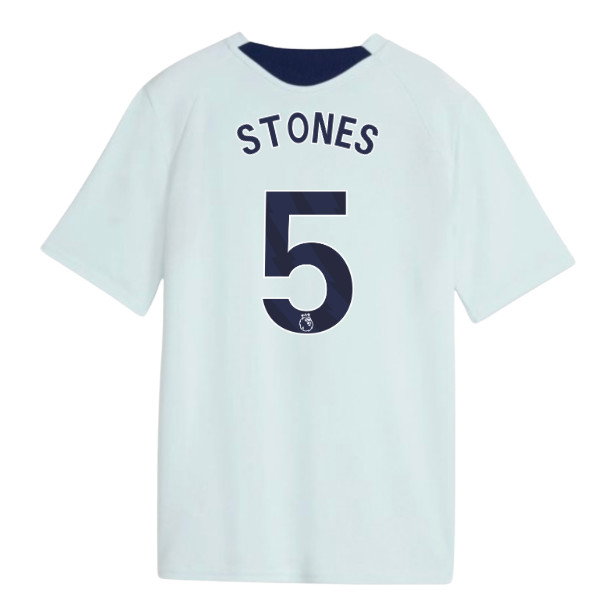 2026-2027 Man City Training Jersey (Dewdrop) - Kids (Stones 5)