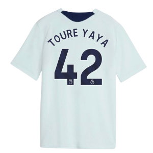 2026-2027 Man City Training Jersey (Dewdrop) - Kids (Toure Yaya 42)