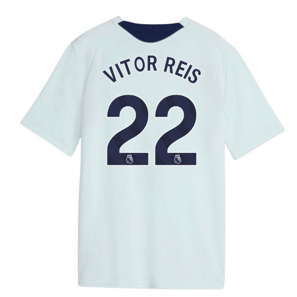 2026-2027 Man City Training Jersey (Dewdrop) - Kids (Vitor Reis 22)