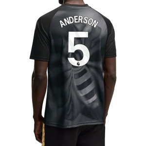 2026-2027 Man City Warm Up Jersey (Black) (Anderson 5)