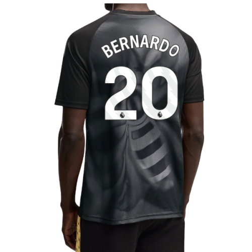 2026-2027 Man City Warm Up Jersey (Black) (Bernardo 20)
