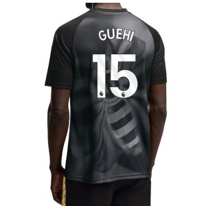 2026-2027 Man City Warm Up Jersey (Black) (Guehi 15)