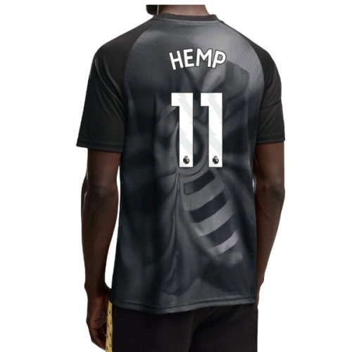 2026-2027 Man City Warm Up Jersey (Black) (Hemp 11)