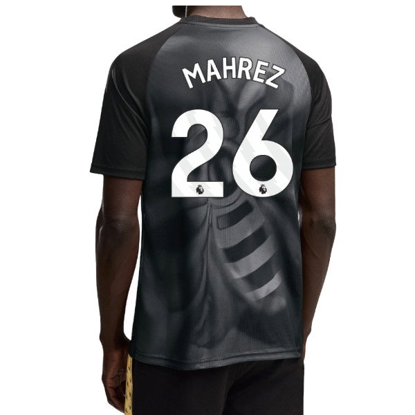 2026-2027 Man City Warm Up Jersey (Black) (Mahrez 26)