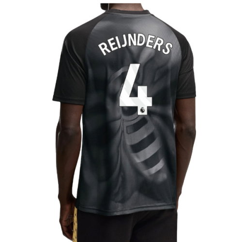 2026-2027 Man City Warm Up Jersey (Black) (Reijnders 4)